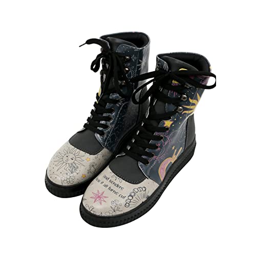 DOGO Vegane Damen Future Boots Stiefeletten - and Wonders How It All Turns Out 36 im Sale