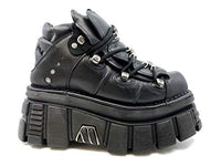 Thumbnail for New Rock Tower M.106-C45 Stiefelette aus Leder mit Plattform, Schwarz , 39 EU im Sale