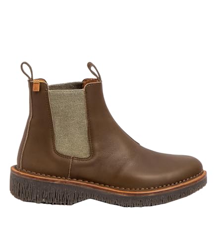 El Naturalista Damen Ankle Boots Yggdrasil, Frauen Stiefeletten,flach,Stiefel,Bootee,Booties,halbstiefel,Kurzstiefel,Forest,37 EU / 4 UK im Sale