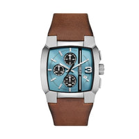 Thumbnail for Diesel Men's Analog Quartz Watch with Leather Strap DZ4675 on Sale