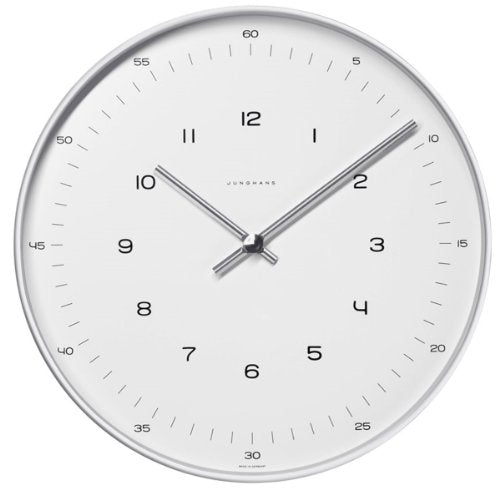 max bill by Junghans Quarz-Wanduhr 30 cm Max Bill 367/6047.00