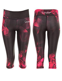 Thumbnail for Winshape Damen Functional Power Shape ¾-Tights AEL202 Rubin, Slim Style mit Anti-Rutsch-Effekt, Fitness Freizeit Sport Yoga Workout ¾-Leggings, im Sale