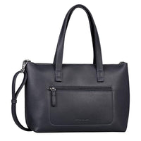 Thumbnail for TOM TAILOR Elis Damen Shopper Umhängetasche Reißverschluss Mittelgroß Weiß im Sale