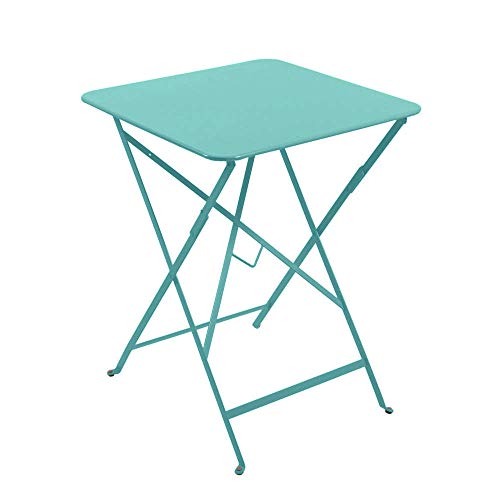 Fermob Tisch Bistro: l.57 cm blau Lagune im Sale