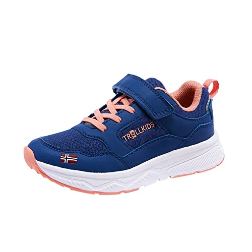 Trollkids Sneaker Haugesund, Lotusblau/Koralle, im Sale