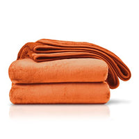 Thumbnail for Amago - Kuscheldecke, Cashmere-Feeling, 130 x 170 cm - Terracotta im Sale