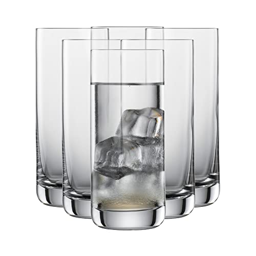 SCHOTT ZWIESEL Longdrinkglas Simple (6er-Set), geradlinige Trinkgläser für Longdrinks, spülmaschinenfeste Tritan-Kristallgläser, Made in Germany (Art.-Nr. 123665) im Sale