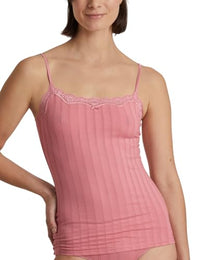 Thumbnail for CALIDA Etude Toujours Spaghetti-Top Damen, verstellbare Träger, edle Nadelstreifen-Optik, mit Swiss+Cotton-Gütesiegel im Sale