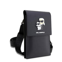 Thumbnail for KARL LAGERFELD Tasche KLWBSAKCPMK Schwarz Saffiano Karl & Choupette im Sale
