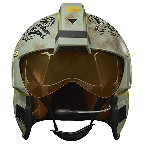 Hasbro Star Wars The Black Series Trapper Wolf Elektronischer Helm zu Star Wars: The Mandalorian für Rollenspiele, Lichter, Sounds, Multi, F5549 im Sale