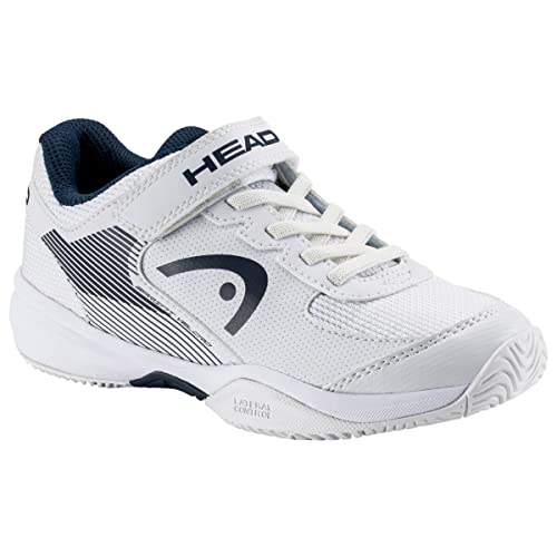 HEAD Unisex-Youth Sprint Velcro 3.0 Kids Tennis Shoe, Coral/Blueberry, 29 on sale