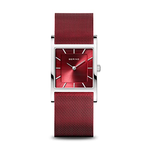 BERING Women's Analog Quartz Watch with Stainless Steel Bracelet 10426-565- on Sale