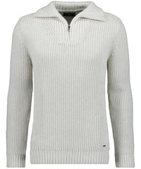 Thumbnail for RAGMAN Herren Troyer Strickpullover L, Ecru-005 im Sale