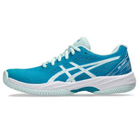 Thumbnail for Asics Damen Gel-Game 9 Clay/OC Sneaker, Aquamarin/Weiß, EU im Sale