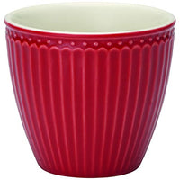Thumbnail for Porcelain Latte Mug, Alice Red by GREENGATE