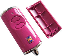 Thumbnail for Hörmann hand transmitter cover HSE2BS purple optics empty housing without battery without circuit board spare part upper and lower shell on sale