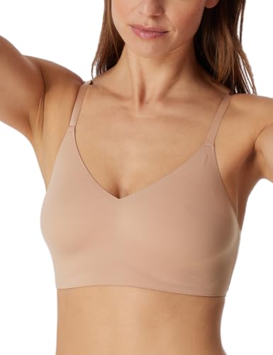 Schiesser Damen Spaghettiträger Mit Herausnehmbaren Pads - Invisible Soft Bustier, Maple_179821, EU im Sale
