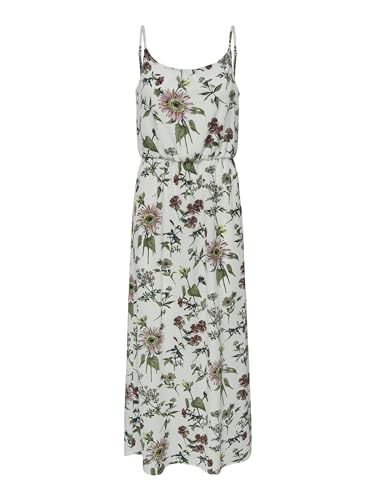ONLY Women's Onlwinner Sl Maxidress Noos Wvn Dress, Multicoloured (Cloud Dancer Aop: Botanical), 34 EU on sale