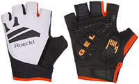 Thumbnail for Roeckl Iseler Fahrrad Handschuhe kurz grau/schwarz 2023: im Sale