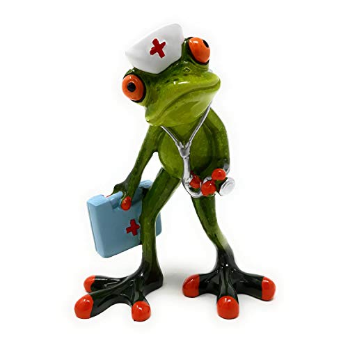 formano funny frogs figure frog doctor poly 14 cm