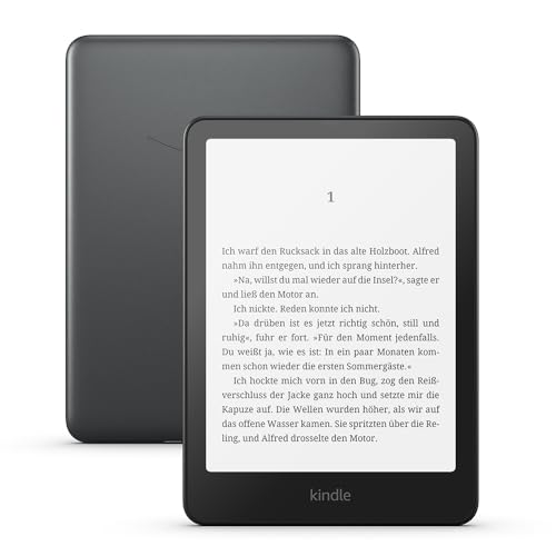 The new Amazon Kindle Paperwhite Signature Edition (32 GB) – Our fastest Kindle, with an auto-adjusting front light, wireless charging, and weeks of battery life – metallic black on sale