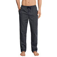 Thumbnail for Schiesser Herren Lange Schlafhose Web - Mix + Relax Pyjamaunterteil, Dunkelblau-gem._163842, 52/ EU im Sale