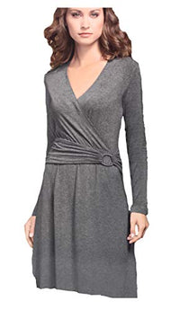 Thumbnail for Tchibo TCM dress soft flowing viscose stretch quality grey 38 on sale