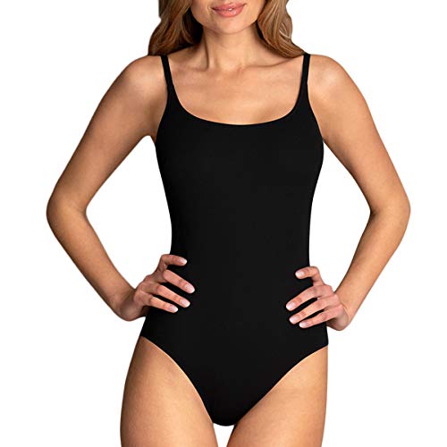 Rosa Faia Women's Perfect Black Suit Swimsuit, per pack Black (black 001), 46 (Manufacturer size: F) on sale