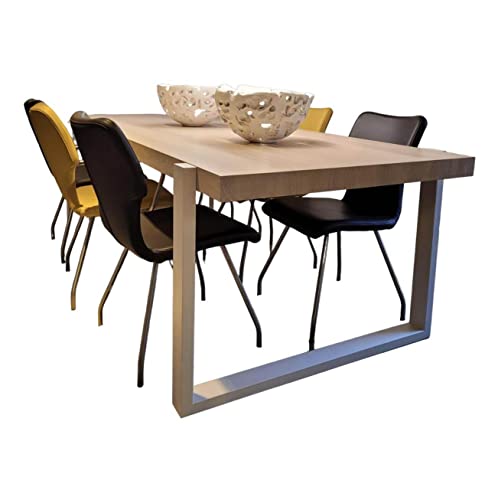 Bert Plantagie Esstisch Alef Esche Massiv Blonde Lak im Sale