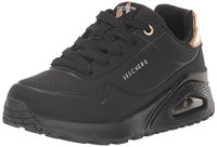 Thumbnail for Skechers UNO GEN1 Shimmer Away Sneakers, Sports Shoes, Black, 31 EU on sale