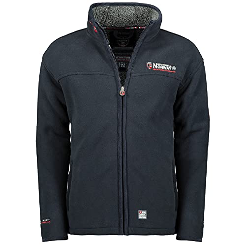 Geographical Norway Ubolt men's fleece jacket with warm teddy fur lining on sale