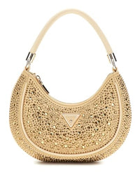 Thumbnail for GUESS Zalina Mini Small Hobo Gold im Sale