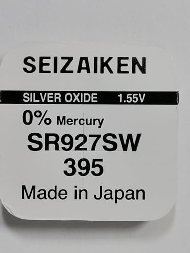 Seiko 395 (SR927SW 1.55v Silver Oxide (0% Hg) Mercury Free Watch Battery - Made in Japan im Sale