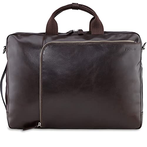 Picard men's business bag BUDDY made of water buffalo leather | with snap closure | Business bag | Business on sale