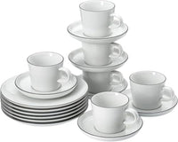 Thumbnail for Arzberg Cucina-Basic Colori Black coffee set 18 pieces. on sale