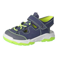 Thumbnail for RICOSTA Boys' Arizona Sandals, Children's Summer Shoes, Washable, Open Shoes, Beach Shoes, Outdoor Sandals, Low Shoes, Nautic/Ocean (170), 35 EU on Sale