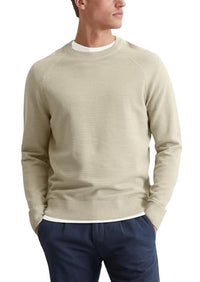 Thumbnail for Marc OߴPolo men's organic cotton round-neck sweater, red (Wine Berry), on sale