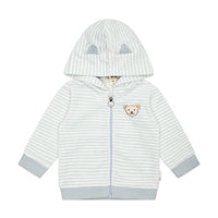 Thumbnail for Steiff Unisex Baby Sweatjacke mit Kapuze Jacke, Celestial Blue, 74 im Sale