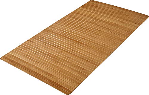 Kleine Wolke 5043202455 Wooden mat bamboo, 60 x 115 cm, natural, assorted colors on sale