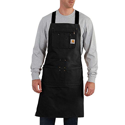 Carhartt, Herren, Schürze aus festem Segelleinen, Schwarz, O im Sale