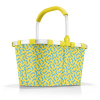 Thumbnail for reisenthel carrybag signature lemon – Sturdy shopping basket with plenty of storage space and a practical inside pocket – Elegant and water-repellent design on sale
