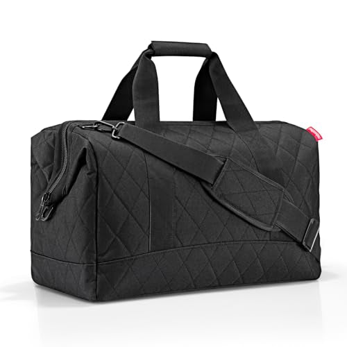 reisenthel Allrounder L Versatile doctor's bag for travel, work or leisure With functional and stylish design, color: Rhombus Black