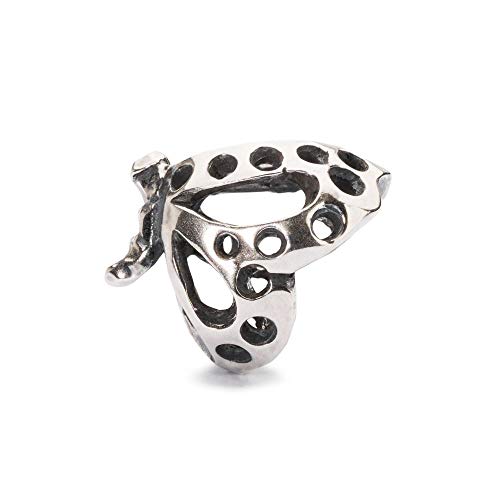 Trollbeads Damen-Bead Tanzender Schmetterling 925 Silber - TAGBE-10102 im Sale