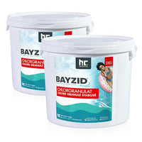 Thumbnail for Bayzid Chlorgranulat für Pool 2 x 5kg - 56% Aktivchlorgehalt zur Schnellen Anhebung des Chlorgehaltes - Bekämpft Keime & Bakterien - Leicht Löslich im Sale