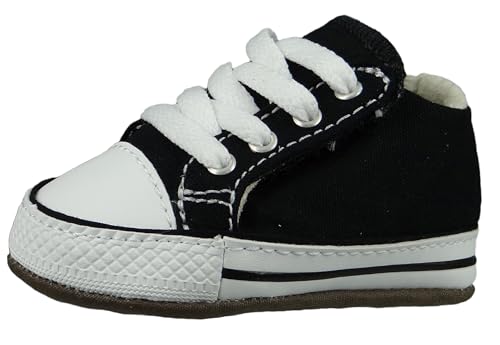 Converse Unisex Baby Chuck Taylor All Star Cribster Canvas Color Sneaker, Black Natural Ivory White, 20 EU im Sale