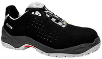 Thumbnail for ELTEN Sicherheitsschuhe IMPULSE grey Low ESD S1, Herren, Textil, Kunststoffkappe (leichter als Stahlkappe), leicht, sportlich, Schwarz/Grau, im Sale