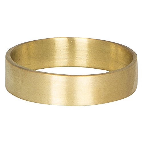 Broste Copenhagen 71111618 Serviettenring, Messing,D4, Gold, 5 x H 0,5 cm, 6er Pack im Sale