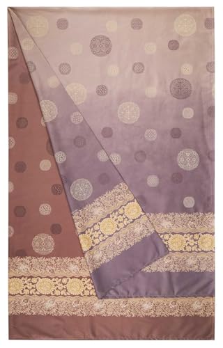 Bassetti PALLAVICINO Foulard made of 100% cotton in the color Grigio G1, dimensions: 180x270 cm -9330040 on sale