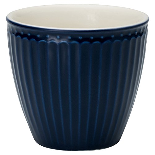 Latte porcelain mug, Alice Dark Blue by GREENGATE