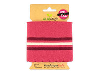 Thumbnail for Albstoffe Cuff Me Wave Weekender Bündchen Azalea-Prugna-meringa im Sale